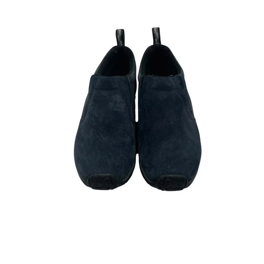 Merrell Jungle Moc Womens Navy Blue Suede Slip On Shoes J599386 Size 9